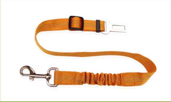 Adjustable Cushioned Car Seat Belt Harness for Dogs
