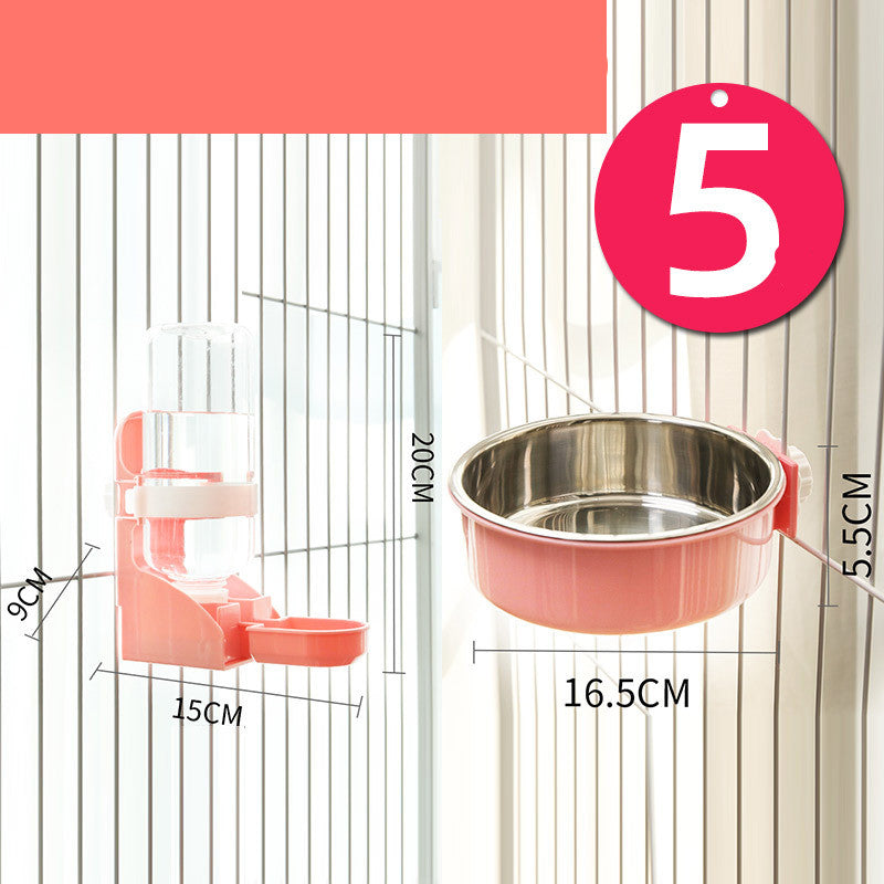 Hanging Cage Water Bowl, for cats.
