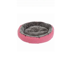 Round Deep-Sleep Kennel Bed, for cats.