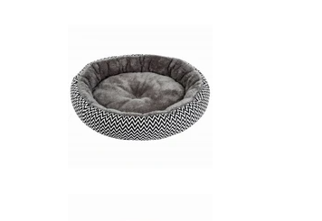 Round Deep-Sleep Kennel Bed, for cats.