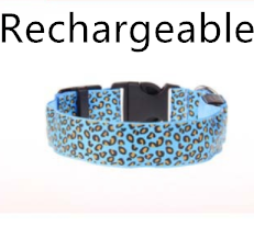 Rechargeable LED Safety Collar, for dogs.