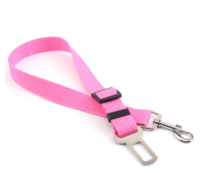 Adjustable Clip-On Car Safety Belt for Dog Travel