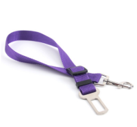 Adjustable Clip-On Car Safety Belt for Dog Travel