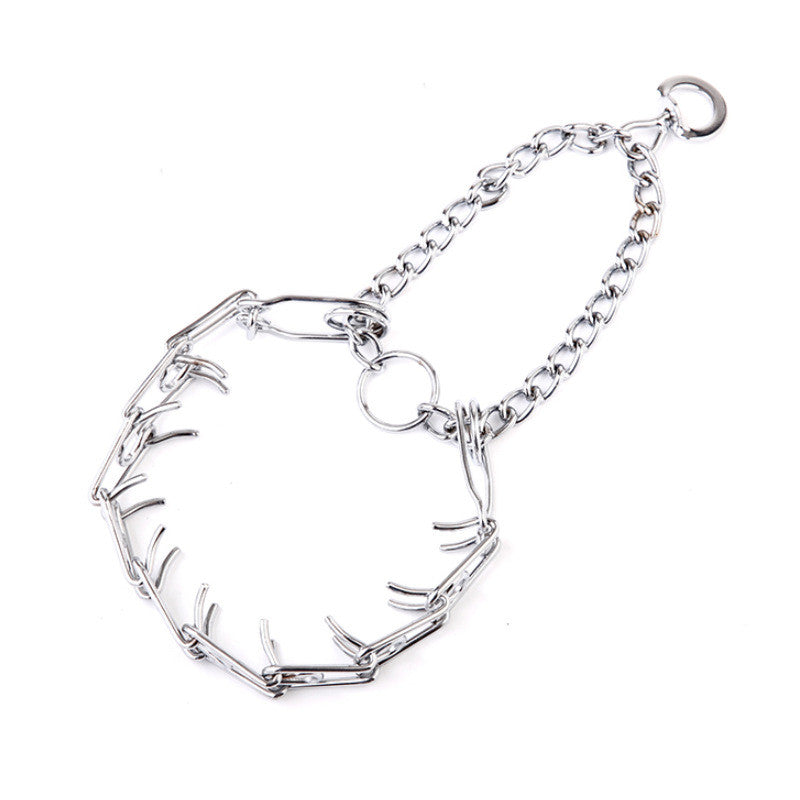 Detachable Iron Training Chain Collar, for dogs.