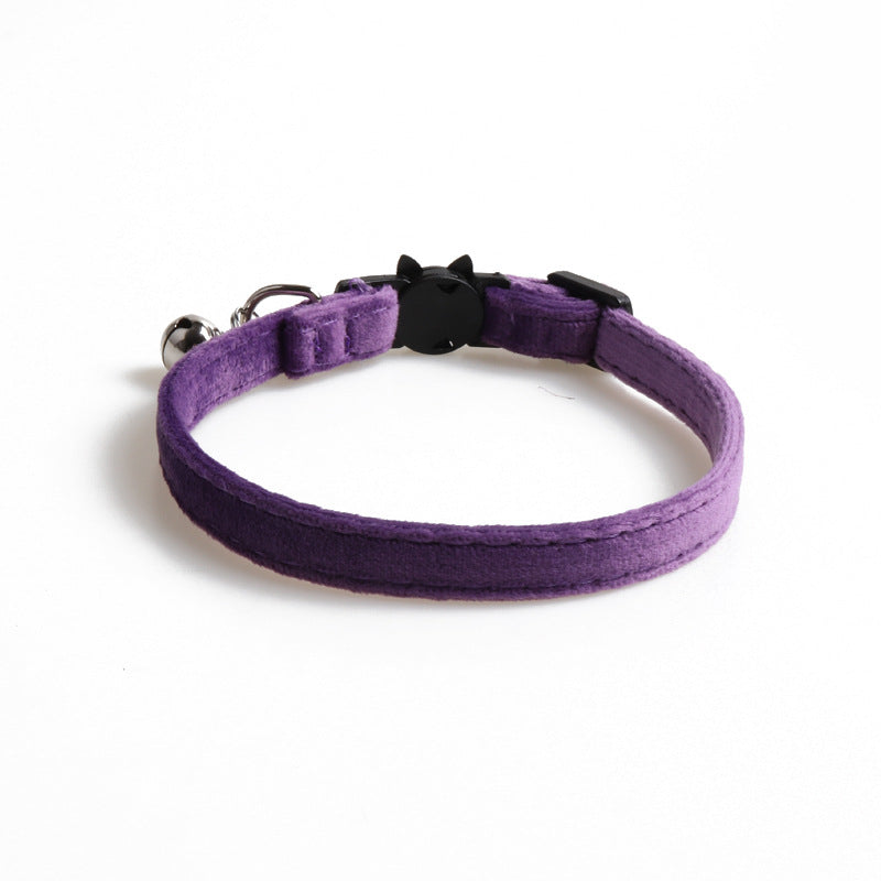 Bowknot Velvet Collar, for dogs.