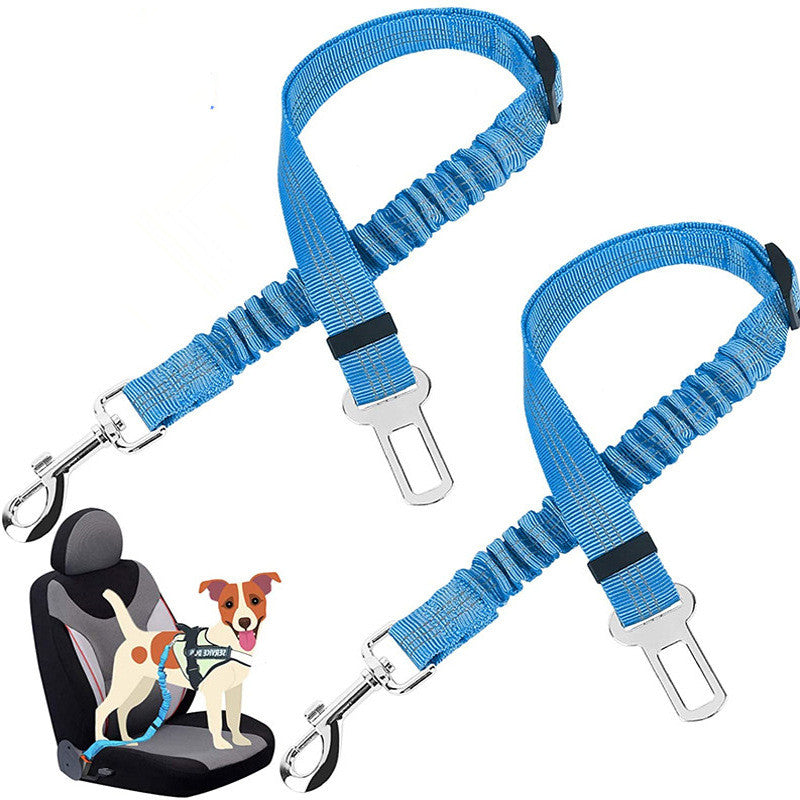 Adjustable Cushioned Car Seat Belt Harness for Dogs