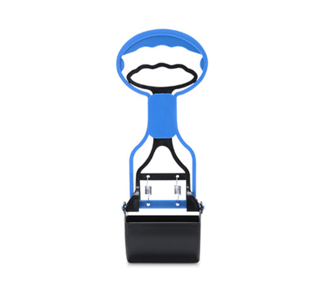 Long-Handle Plastic Pet Waste Pickup Clip Tool, for dogs and cats.