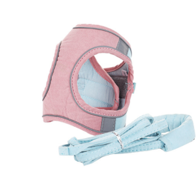 Reflective Traction Harness Set, for cats.