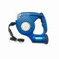LED Dog Leash with Built-In Waste Bag Dispenser, for dogs.