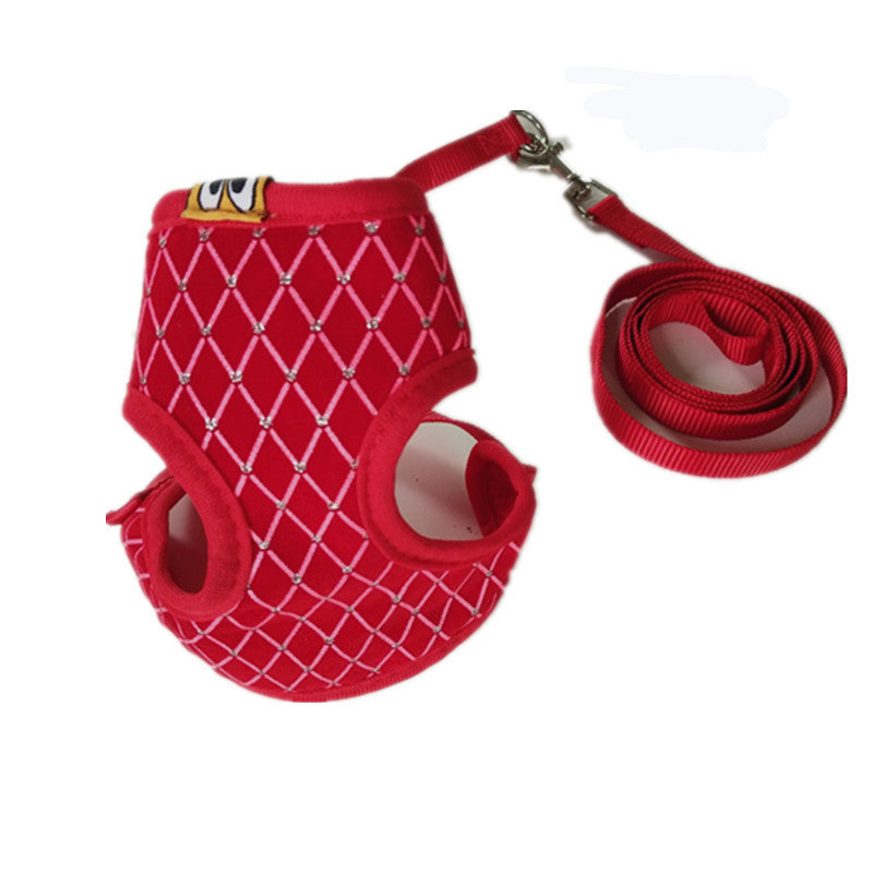 Soft Mesh Vest Carrier Harness for Small Dogs and Cats