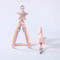 Starfish Print Nylon Leash, for dogs.