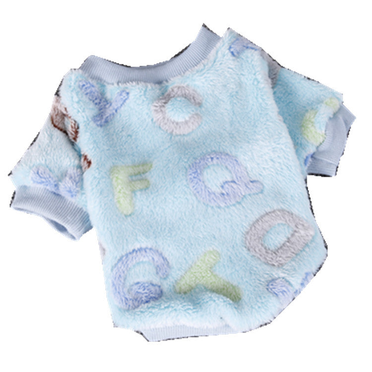 Soft Flannel Pajama Outfit, for dogs.
