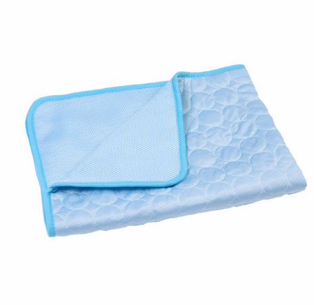 Foldable Summer Cooling Ice Silk Mat for Pets