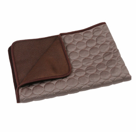 Foldable Summer Cooling Ice Silk Mat for Pets