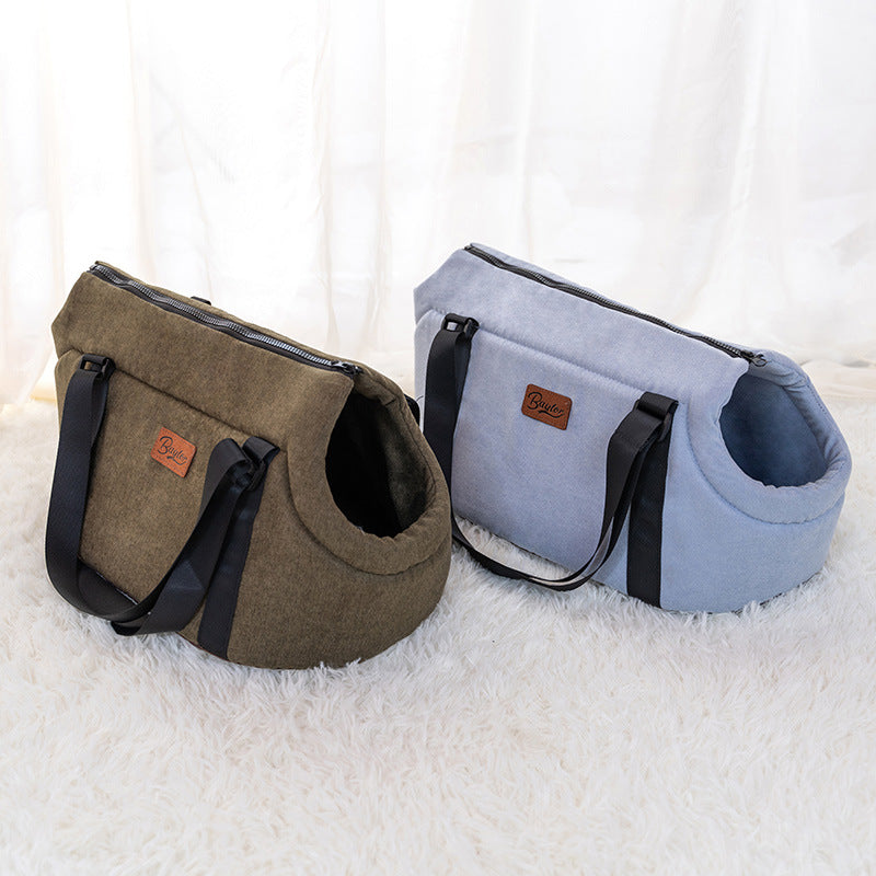 Oxford Cloth Shoulder Carrier Bag, for dogs.