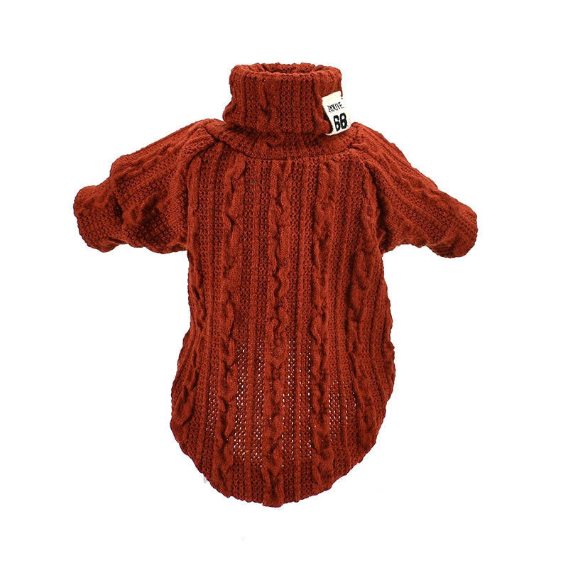 Knit Sweater Coat for Small to Medium Dogs and Cats, for dogs and cats.