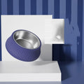 Separable Two-Piece Stainless Steel Food Bowl, for dogs and cats.