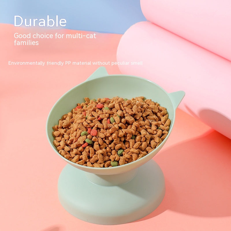 Raised Double Feeding Bowl, for dogs and cats.