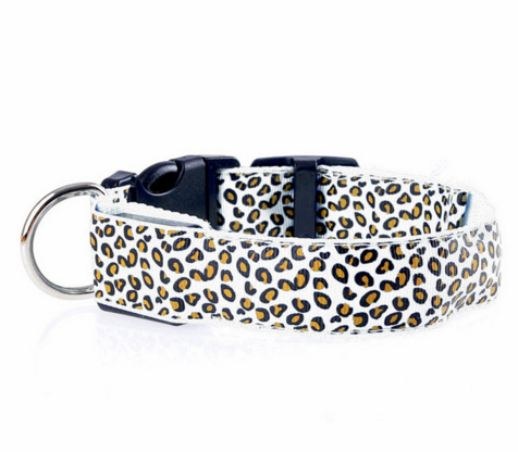 Rechargeable LED Safety Collar, for dogs.