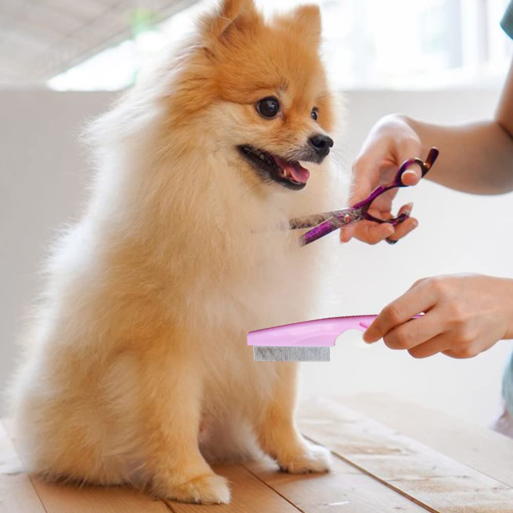 Fine-Tooth Grooming Comb for Tear Stains, S or L, for dogs and cats.