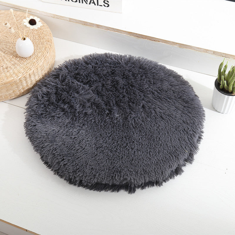 Round Polyester Mat for Dog Cages and Kennels