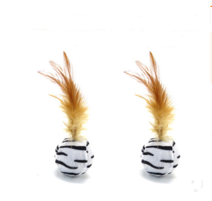 Handmade Wooden Wand Toy with Feather and Bell