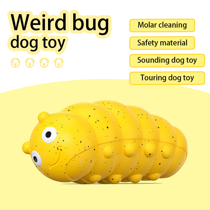 Barking Bug Squeaker Toy for Teething Puppies, for dogs.