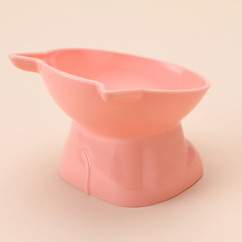 Raised Tilted Feeding Bowl, for cats.