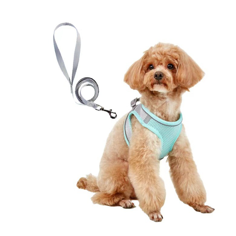 Breathable Vest-Style Leash, for dogs.