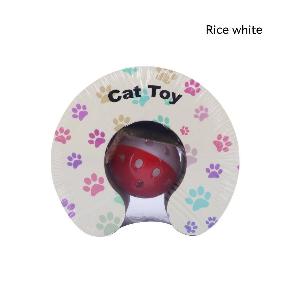 Magnetic Corrugated Paper Cat Scratcher with Track Ball, for cats.