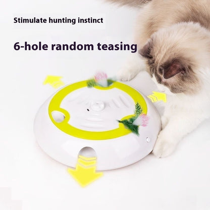 Kindopet™ Interactive Cat Toy - Electric Variable Speed Beating Mouse for Endless Playtime Fun