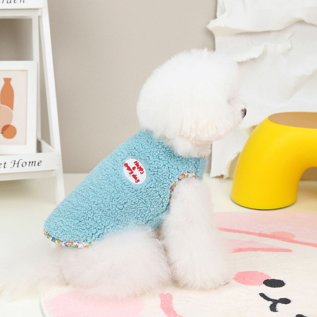 Casual British-Style Vest, for dogs.