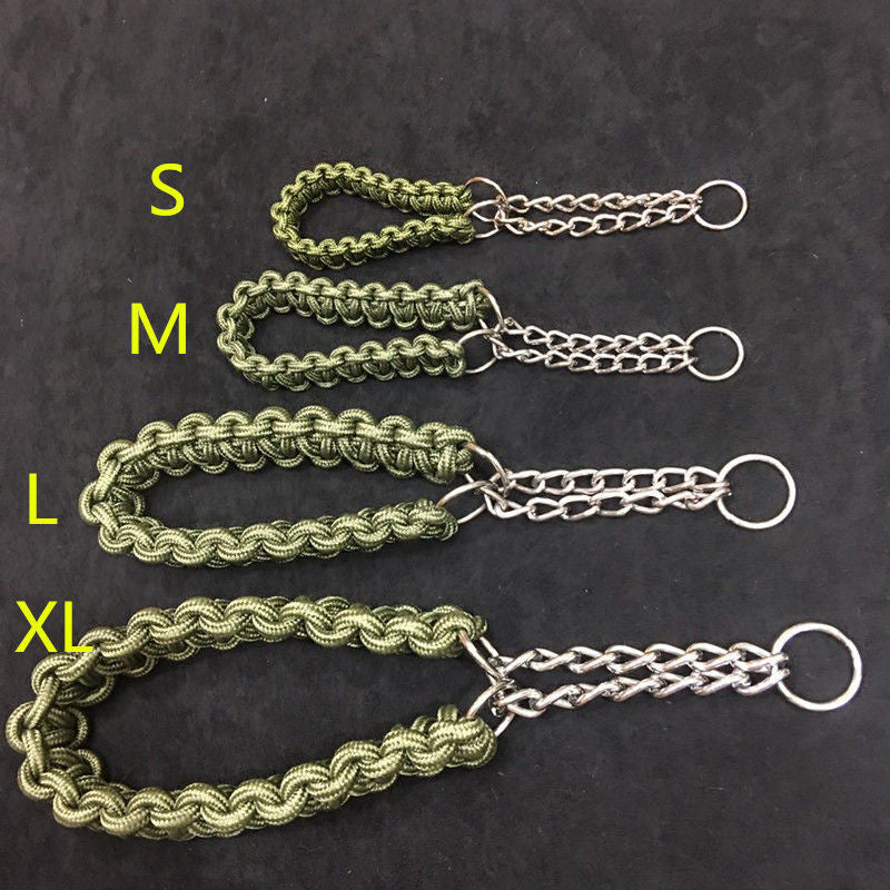 Nylon P-Chain Training Collar for Medium to Large Dogs, for dogs.