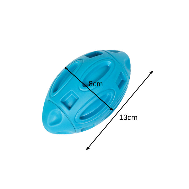 Squeaky Rubber Chew Ball for Medium and Large Dogs, for dogs.