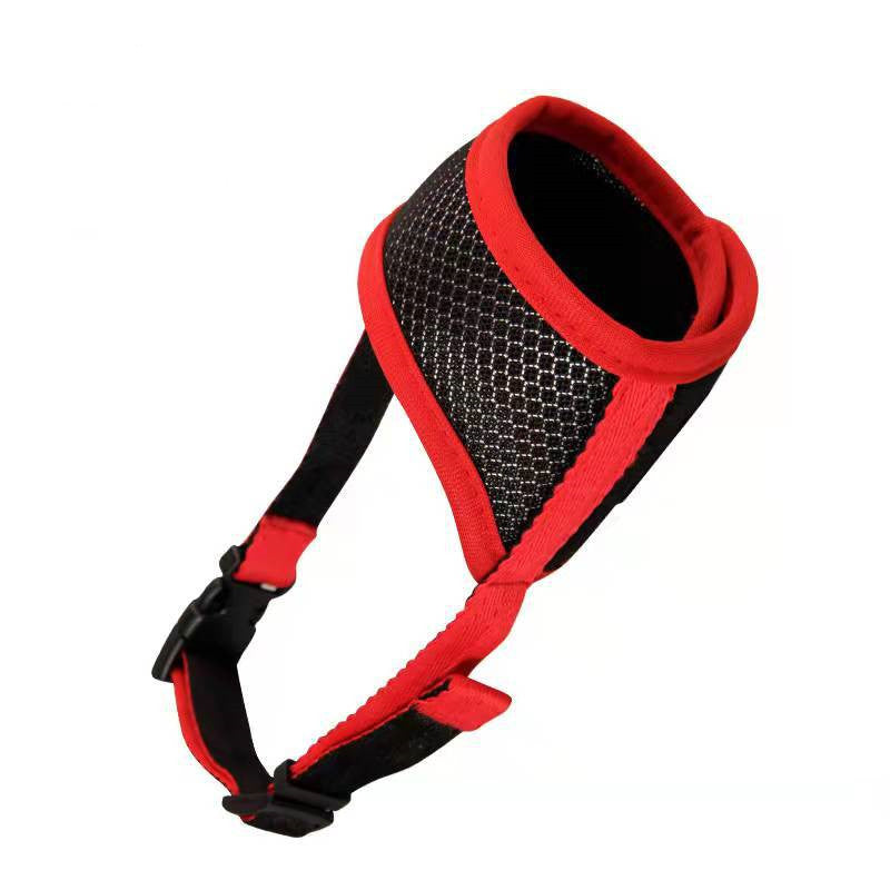 Soft Polyester Muzzle Cover, for dogs.