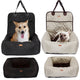 2-in-1 Dog Car Seat Bed – Folding Travel Carrier & Cushion
