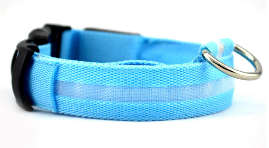 LED Glow-in-the-Dark Collar, for dogs and cats.
