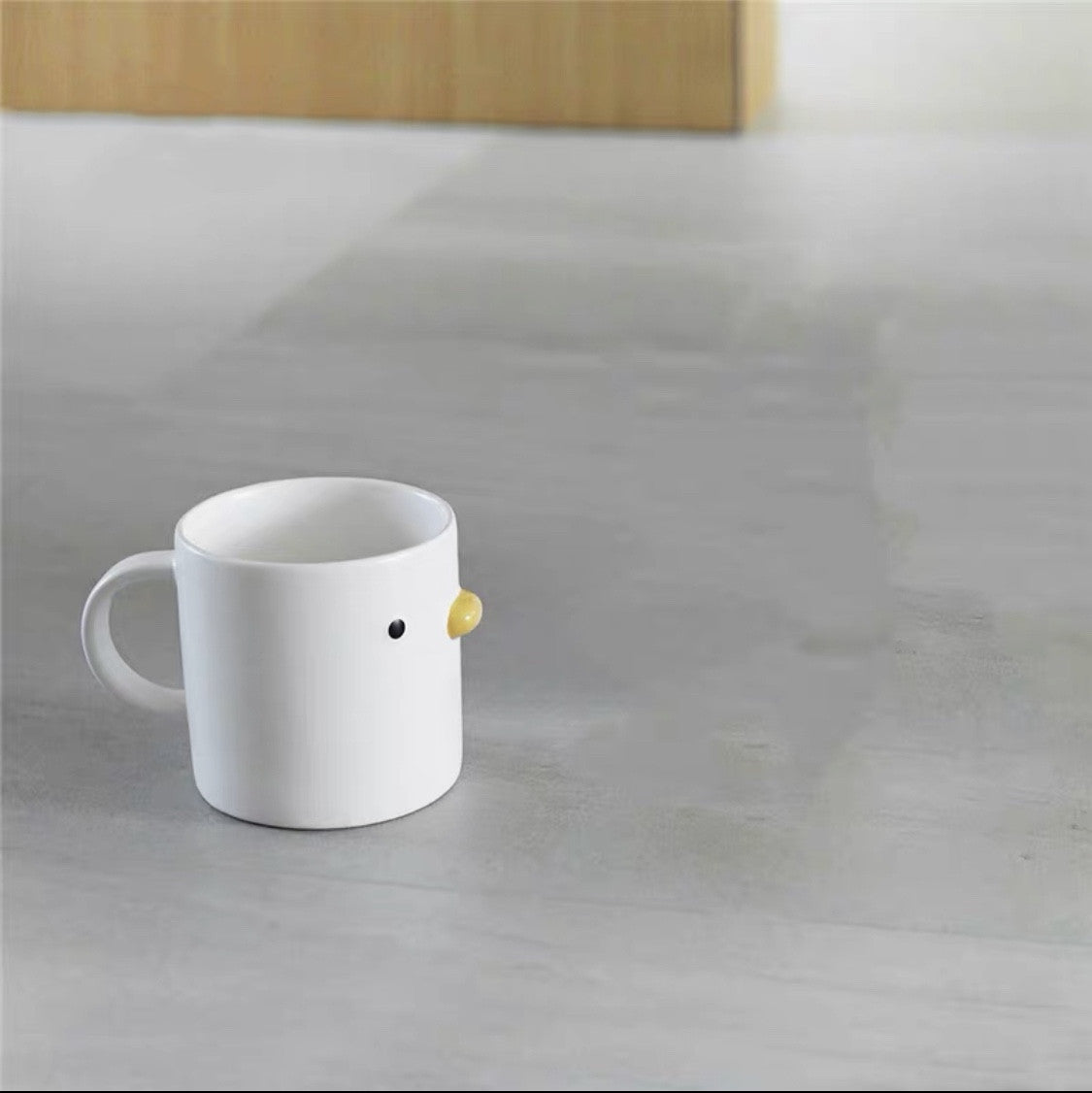 Ceramic Slanted Water Bowl, for dogs and cats.