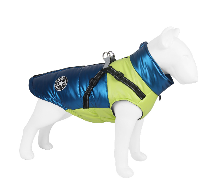Everyday Polyester Pet Coat, Sized S Through 7XL, for dogs.