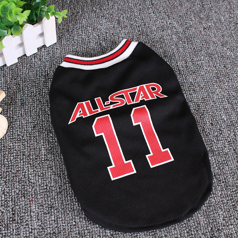 Cotton Dog Vest for Spring and Summer, Sizes S to XXL