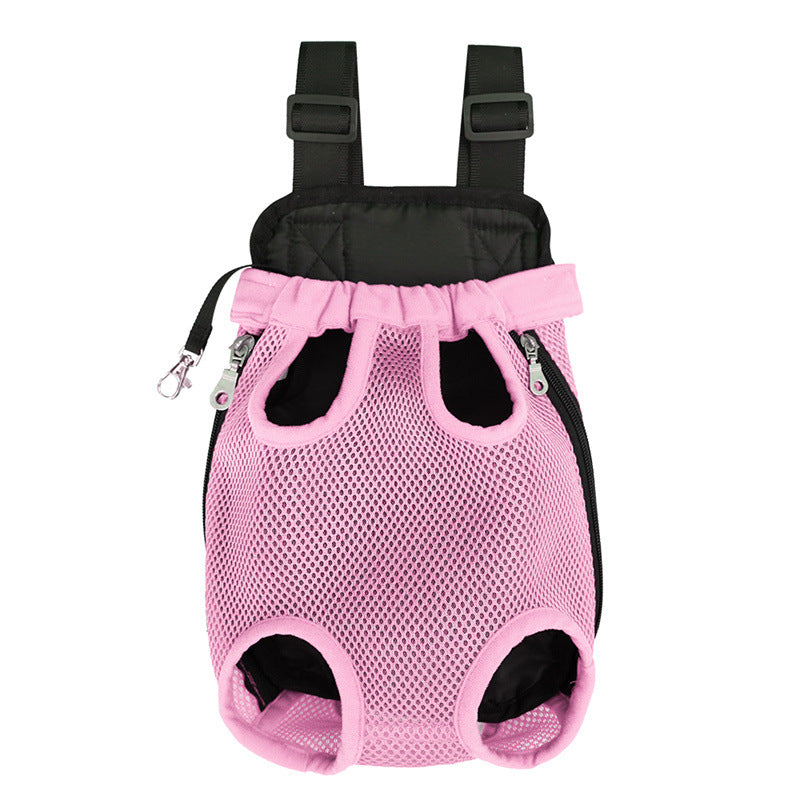Breathable Mesh Backpack Carrier, for dogs and cats.