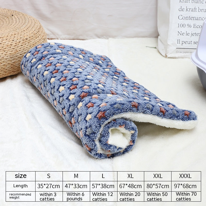 Flannel Winter Kennel Blanket, for dogs and cats.