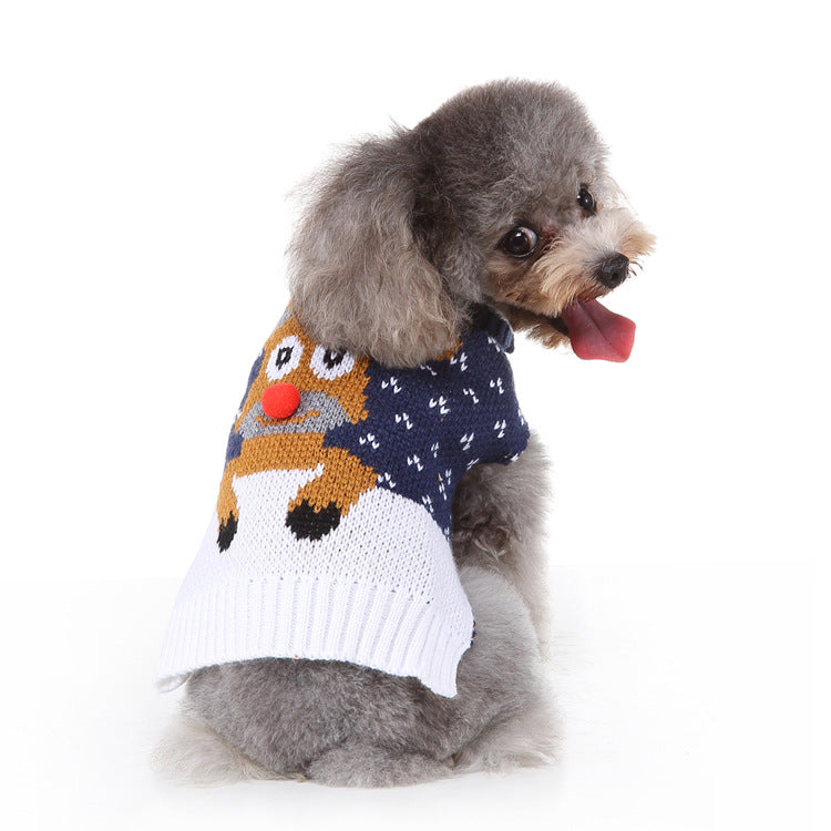 Casual Printed Polyester Sweater, for dogs.