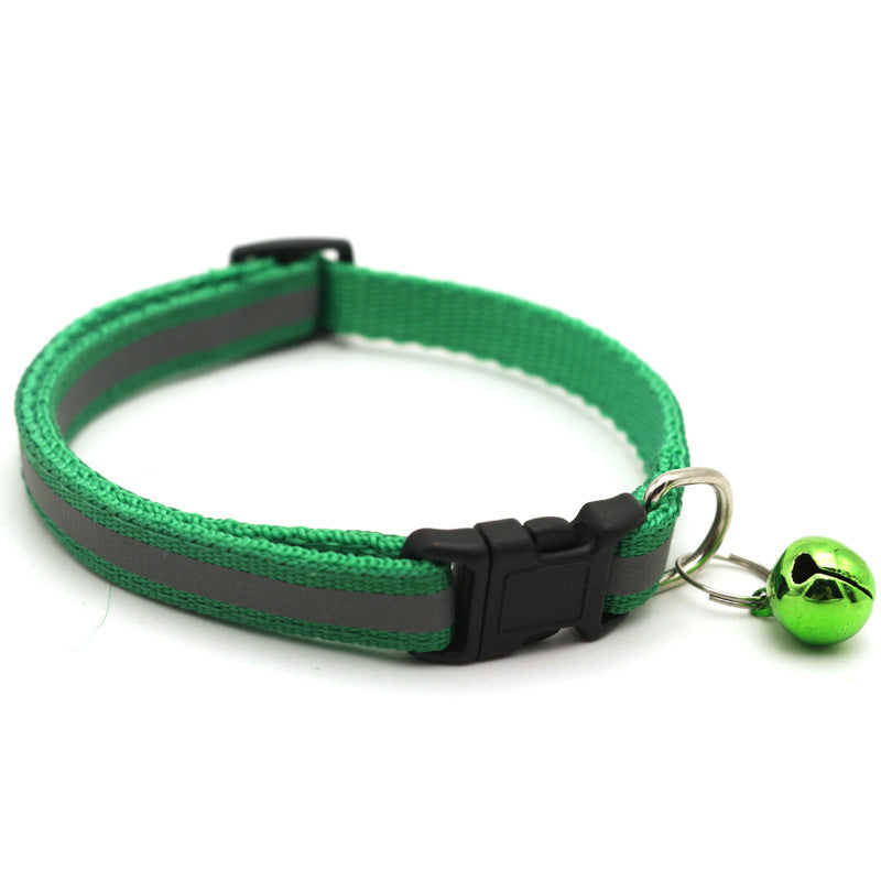 Reflective Bell Collar, for cats.