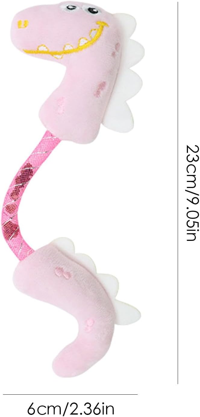 Interactive Catnip Plush Chew Toy for Indoor Cats, another view.