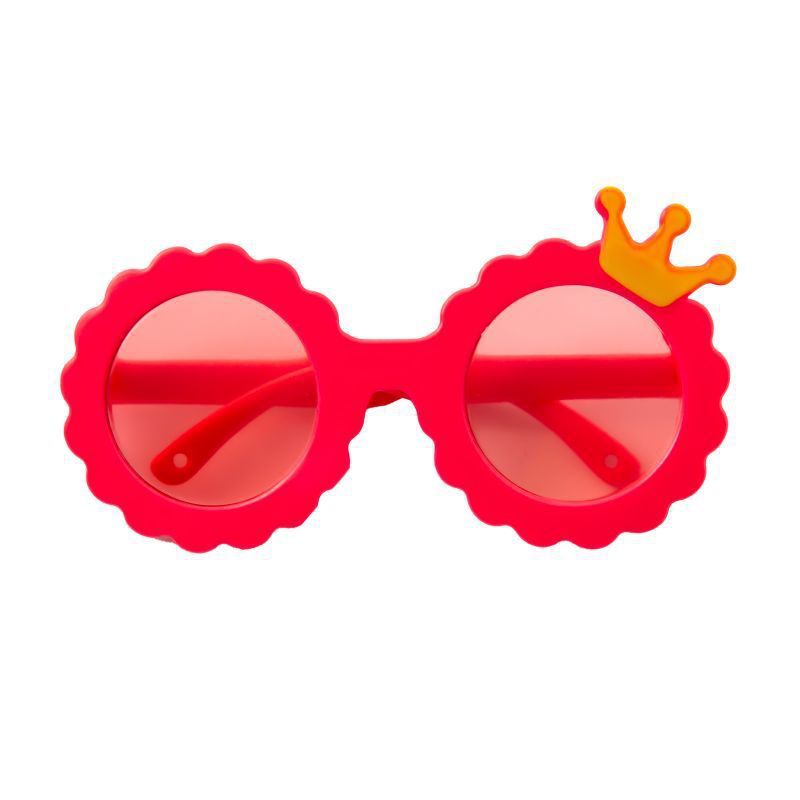 Plastic Round-Frame Sunglasses, for dogs and cats.