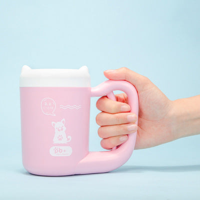 Portable Silicone Paw Cleaning Cup for Dogs and Cats