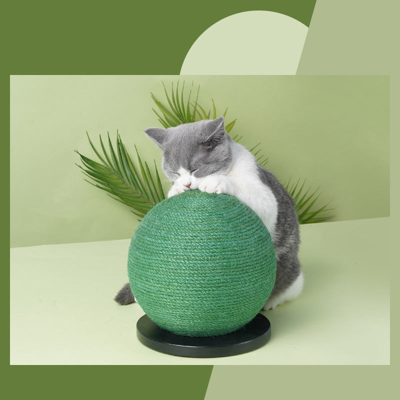Cactus-Shaped Sisal Scratching Post for House Cats