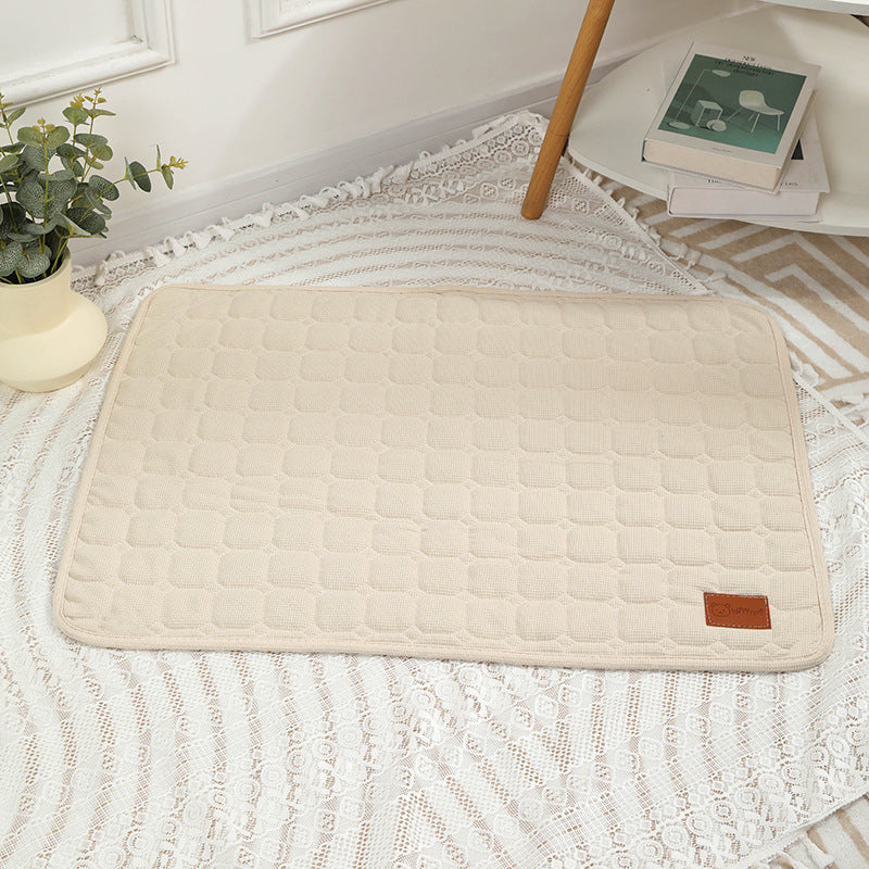 Thick Waffle-Textured Pet Mat for Dogs and Cats