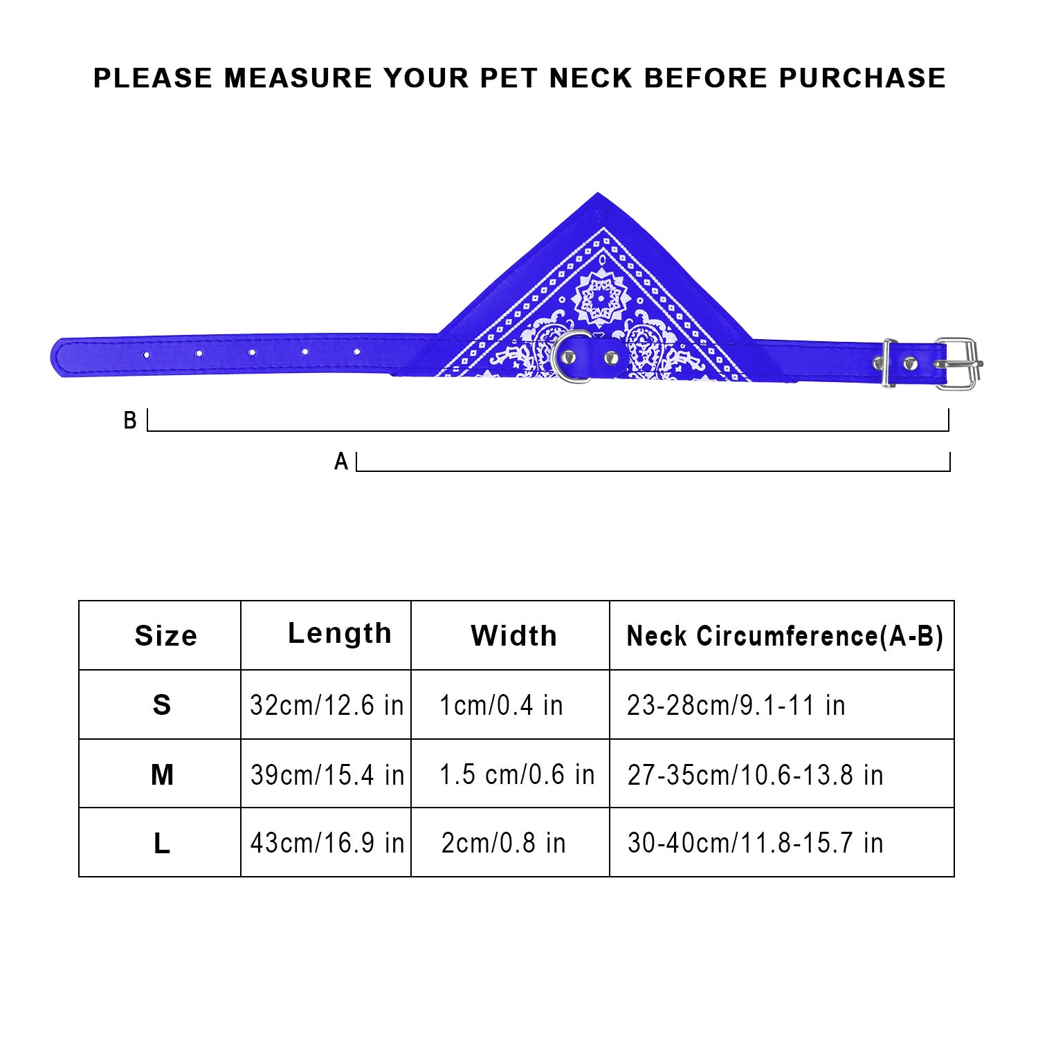 1Pc Adjustable Bandana Leather Pet Collar Triangle Scarf